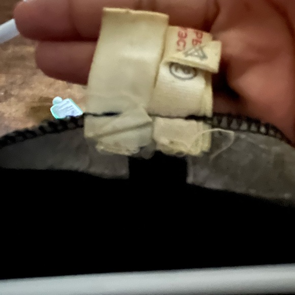 Vintage Retro 80s/90s Foreign Black Dress with Black & Silver Bows on Shoulders - Picture 3 of 6